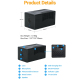 Mini Camera HD 1080P WiFi Vision Nocturne Audio Bidirectionnel Détection Mouvement Carte TF 128GB - www.yonis-shop.com