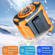 Ventilateur Portable De Taille Et De Cou 360° Pour Extérieur 100 Vitesses Batterie 5000 mAh Vent Fort 10 m/s 249 g - www.yoni...