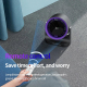 Ventilateur Turbine De Bureau Et Mural Rechargeable USB C Avec Écran LCD 100 Vitesses Et Orientation Réglable - www.yonis-sho...