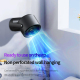 Ventilateur Turbine De Bureau Et Mural Rechargeable USB C Avec Écran LCD 100 Vitesses Et Orientation Réglable - www.yonis-sho...
