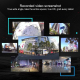 Mini Camera WiFi 1080P IP Compatible iOS Android Windows Mac 24H Enregistrement Continu Angle de Vue 150 Degrés Batterie Inté...
