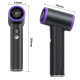 Ventilateur Portable Rechargeable 3000 mAh 100 Vitesses Écran Numérique Silencieux 35 dB Pour Extérieur Bureau Et Maison - ww...