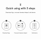 Mini Camera WiFi Sans Fil 1440P Vision Nocturne Grand Angle Enregistreur Avec Support - www.yonis-shop.com