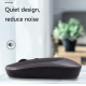 Souris Sans Fil Rose 1600DPI Ergonomique Silencieuse USB Rechargeable Portable - www.yonis-shop.com