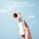 Ventilateur Portable À Main Haute Puissance Avec Turbine Cinq Vitesses Écran Numérique Et Batterie 3000 mAh Type C - www.yoni...