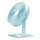 Ventilateur De Bureau Rechargeable USB Silencieux À 3 Vitesses Angle Réglable À 90° Batterie 1800 mAh - www.yonis-shop.com