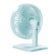 Ventilateur De Bureau Rechargeable USB Silencieux À 3 Vitesses Angle Réglable À 90° Batterie 1800 mAh - www.yonis-shop.com