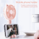 Ventilateur De Bureau Portable Avec Support Smartphone Silencieux 3 Vitesses Recharge USB 1200 mAh - www.yonis-shop.com