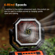 Ventilateur De Camping 3 En 1 Avec Batterie 20000 mAh Éclairage LED Et Crochet Pour Tente Ou Table - www.yonis-shop.com