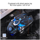 Souris Gaming Sans Fil Silencieuse Rechargeable RGB 1600DPI 7 Boutons 3 Modes - www.yonis-shop.com