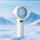 Ventilateur Portable À Main Avec Refroidissement Semi Conducteur À 16 °C 100 Vitesses Écran LCD Batterie 3600 mAh - www.yonis...