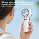 Ventilateur Portable À Main Avec Refroidissement Semi Conducteur À 16 °C 100 Vitesses Écran LCD Batterie 3600 mAh - www.yonis...
