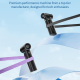 Mini Ventilateur Portable Multifonction À Moteur Brushless 100000 Tr/Min Avec Aspiration 5000 Pa Et Affichage LED - www.yonis...
