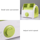 Mini Ventilateur De Bureau Sans Pales 30 W Silencieux 3 Vitesses Orientation À 360° Pour Chambre Bureau Et Salon - www.yonis-...