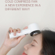 Mini Ventilateur Portable Pour L’Été Avec Compresse Froide Batterie Rechargeable 2000 mAh Jusqu’à 7 Heures Et 3 Vitesses - ww...