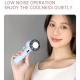 Mini Ventilateur Portable Pour L’Été Avec Compresse Froide Batterie Rechargeable 2000 mAh Jusqu’à 7 Heures Et 3 Vitesses - ww...