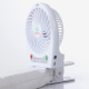 Ventilateur De Bureau Portable Rechargeable USB Avec Clip Batterie Li-Ion 18650 Remplaçable 3 Vitesses - www.yonis-shop.com