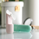 Mini Ventilateur Portable Pliable USB Rose Pour Bureau Batterie Lithium 1200mAh 110g 11,5cm - www.yonis-shop.com