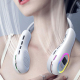 Ventilateur De Cou Portable Sans Pales USB Rechargeable À 3 Vitesses Avec Éclairage RGB Et Écran Digital - www.yonis-shop.com