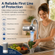 Robinet Purificateur D’Eau Avec Filtration 10 Étapes UV Écran Digital À Génération Hydroélectrique - www.yonis-shop.com