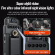 Caméra HD Portable Et Enregistreur Vocal Pour Vlog 1080p Objectif Rotatif 180° Vision Nocturne Et Détection De Mouvement - ww...