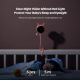 Babyphone WiFi 1080p Pour Bébé Avec Vision Nocturne Détection De Mouvement Et Audio Bidirectionnel Via Application - www.yoni...