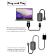 Clé Chromecast Sans Fil 30m Pour Partage D'Écran HD En Conférence HDMI Plug And Play Haute Définition - www.yonis-shop.com
