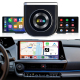 Boîtier Adaptateur Android Auto CarPlay Filaire Vers Sans Fil Android 13 Snapdragon Octocœur 8 Go 128 Go Extensible À 256 Go ...