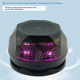Mini Enceinte Bluetooth Sans Fil RGB Atmosphère Avec Lumière Colorée et Son Puissant - www.yonis-shop.com