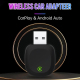 Adaptateur Android Auto Et CarPlay Sans Fil 2 En 1 Pour Connexion Filaire WiFi Double Bande 5.8 GHz 2.4 GHz USB Type C - www....