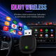 Adaptateur Android Auto Et CarPlay Sans Fil 2 En 1 Pour Connexion Filaire WiFi Double Bande 5.8 GHz 2.4 GHz USB Type C - www....