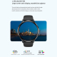 Montre Connectée Sportive Écran 1.39 Pouces Bluetooth 5.2 Appels Surveillance Santé Sommeil Oxygène Température Fréquence Car...