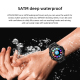 Montre Connectée Sportive 1.39 Pouces Bluetooth 5.1 Appels Sommeil Cardiofréquencemètre Pression Artérielle Étanche IP68 15 J...