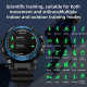 Montre Connectée Sportive 1.39 Pouces Bluetooth 5.1 Appels Sommeil Cardiofréquencemètre Pression Artérielle Étanche IP68 15 J...