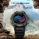 Montre Connectée Sportive 1.39 Pouces Bluetooth 5.1 Appels Sommeil Cardiofréquencemètre Pression Artérielle Étanche IP68 15 J...