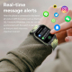 Montre Connectée Écran TFT 1.85 Pouces Bluetooth Appels Étanche IP67 Suivi Santé Musique Haute Définition - www.yonis-shop.com