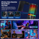 Microphone Condensateur De Bureau Pour Streaming Avec Éclairage RGB Réduction Du Bruit Connexion Sans Fil Et Mode Muet - www....