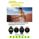 Montre Connectée GPS Écran AMOLED HD 1.43 Pouces Suivi Santé Et Fitness Appels Bluetooth Étanche 3 ATM Notifications Intellig...