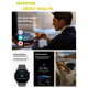 Montre Connectée GPS Écran AMOLED HD 1.43 Pouces Suivi Santé Et Fitness Appels Bluetooth Étanche 3 ATM Notifications Intellig...