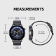 Montre Connectée GPS Écran AMOLED HD 1.43 Pouces Suivi Santé Et Fitness Appels Bluetooth Étanche 3 ATM Notifications Intellig...