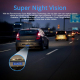 Dashcam HD 2160P Écran LCD 2.4 Pouces Angle Large 150° Détection de Mouvement GPS WiFi HDMI - www.yonis-shop.com
