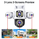 Caméra De Surveillance 360° HD Étanche Avec Vision Nocturne Et Suivi Humanoïde - www.yonis-shop.com