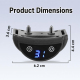 Collier Anti Aboiement Rechargeable Pour Chien Détection Intelligente Bips Vibrations Stimulation Statique Recharge USB C IP6...