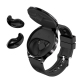 Montre Connectée Avec Écouteurs TWS Intégrés Appels Bluetooth Fréquence Cardiaque Écran Tactile IP67 Android iOS - www.yonis-...