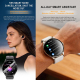 Montre Connectée Avec Écouteurs TWS Intégrés Appels Bluetooth Fréquence Cardiaque Écran Tactile IP67 Android iOS - www.yonis-...