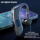 Oreillette Bluetooth Affichage Numérique LED Autonomie 88 Heures Chargement Rapide Type-C Confort Ergonomique Son Stéréo Imme...