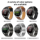 Montre Connectée 2 En 1 Avec Écouteurs Sans Fil Connexion À Deux Appareils Écran HD 1.46 Pouce Autonomie 20 À 30 Jours IP67 -...