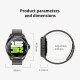Montre Connectée 2 En 1 Avec Écouteurs Sans Fil Connexion À Deux Appareils Écran HD 1.46 Pouce Autonomie 20 À 30 Jours IP67 -...