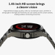 Montre Connectée 2 En 1 Avec Écouteurs Sans Fil Connexion À Deux Appareils Écran HD 1.46 Pouce Autonomie 20 À 30 Jours IP67 -...