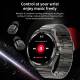 Montre Connectée 2 En 1 Avec Écouteurs Sans Fil Connexion À Deux Appareils Écran HD 1.46 Pouce Autonomie 20 À 30 Jours IP67 -...